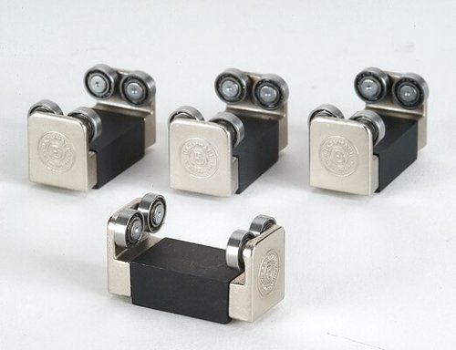 Display/Test Stand Rollers - E-Z Riders(TM) -- Rolling with Ball Bearings for Powered Axles , HO, Bachmann Industries 42901