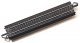 Straight Track w/Steel Rail & Black Roadbed - E-Z Track(R) -- 9′ 22.9cm pkg(4), HO, Bachmann Industries 44411