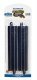 Straight Track w/Steel Rail & Black Roadbed - E-Z Track(R) -- 9′ 22.9cm pkg(4), HO, Bachmann Industries 44411