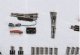 Girder Bridge w/Nickel Silver Rail - E-Z Track(R) -- Union Pacific (silver, red), N, Bachmann Industries 44654