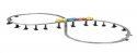 Over-Under Figure-8 Track Pack -- 47-1/4 x 22-1/2′ 120 x 57.2cm, N, Bachmann Industries 44877