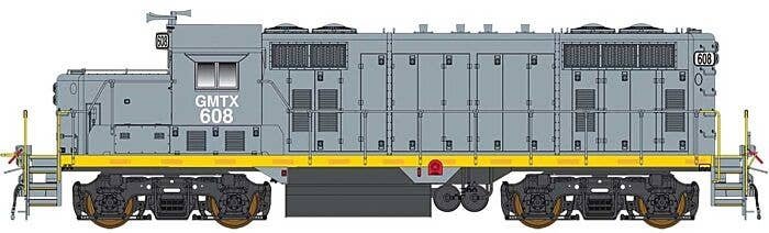 GP16 - Sound and DCC -- GATX Leasing GMTX (gray, yellow), HO, Intermountain Railway Company 49849S