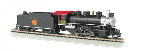 USRA 0-6-0 w/Short-Haul Tender & Smoke - Standard DC -- Nashville, Chattanooga & St. Louis 1, HO, Bachmann Industries 50616