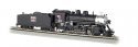 Baldwin 2-8-0 Consolidation - Sound and DCC -- Western Pacific 35 (black, silver), N, Bachmann Industries 51351