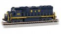 EMD GP40 Dynamic Brakes - Standard DC -- Baltimore & Ohio 3688, N, Bachmann Industries 63571