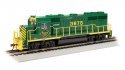 EMD GP40 - Sound and DCC -- Reading 3675 (green, yellow end striping), HO, Bachmann Industries 66310