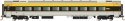 Siemens Venture Coach - VIA Version - Ready to Run -- VIA Rail Canada 2801 (gray, black, yell, N, Bachmann Industries 74556