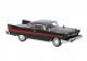 1958 Plymouth Fury - Assembled -- Black, Red, HO, Brekina Automodelle 19682