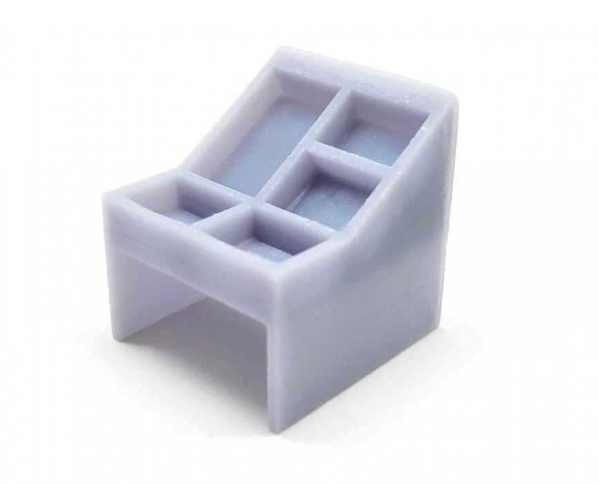 Empty Vendor Stand -- pkg(5), N, All Scale Miniatures 1600979