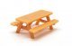 Picnic Tables -- Unpainted 3D Printed Parts pkg(5), N, All Scale Miniatures 1600988