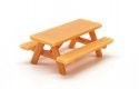 Picnic Tables -- Unpainted 3D Printed Parts pkg(5), N, All Scale Miniatures 1600988