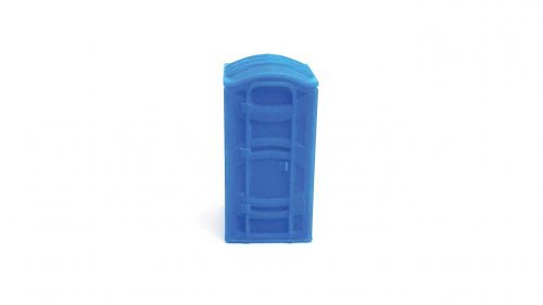 Portable Toilet -- Unpainted, N, All Scale Miniatures 16011031