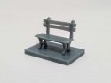 Park Bench -- pkg(5), HO, All Scale Miniatures 870854