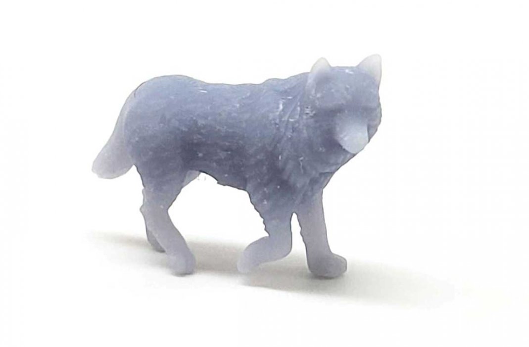 Wolves -- pkg(5), HO, All Scale Miniatures 870998