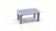 Common Dining Table -- Unpainted, HO, All Scale Miniatures 8711018