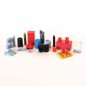 Garage Interior Details Set -- Unpainted, 25 Pieces, HO, All Scale Miniatures 871949