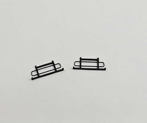 Headache Rack -- Fits Atlas & River Point Station Pickup Trucks, Black pkg(2), HO, East Coast Circuits 9509