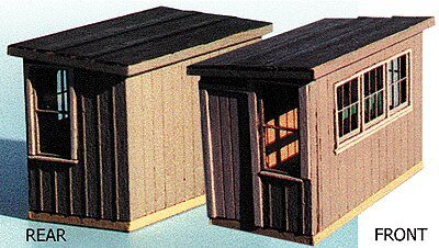 Scale House -- Kit - 3/4 x 1-3/4′ 1.9 x 4.3cm, HO, Blair Line 184