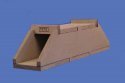 Concrete Box Culvert -- 3-7/8 x 1 x 1′ 9.8 x 2.5 x 2.5cm, HO, Blair Line 2807