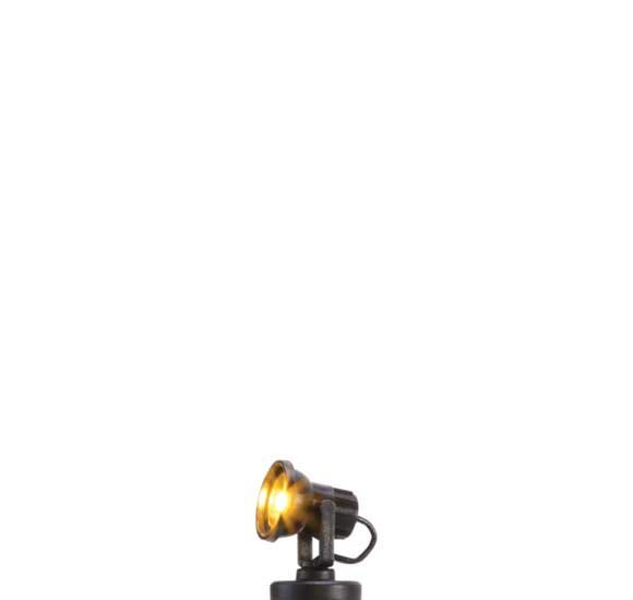LED Floodlight with Plug and Socket Base -- 7/16′ 1.1cm, N, Brawa Modellspielwaren 83013