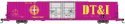 Pullman-Standard 86′ Auto Parts Double-Door Boxcar - Ready to Run -- Detroit, Toledo & Ironton 2689, N, Bluford Shops 86760