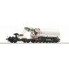 Digital railway slewing crane -- Digital-Eisenbahndrehkran -- SERSA - HO - Roco Fleischmann 79039