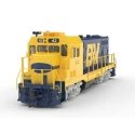 CF7 - Sound and DCC - Master Gold -- Black River & Western 42 (Ex-ATSF, blue, yellow), HO, Atlas Model Railroad Co. 10004964