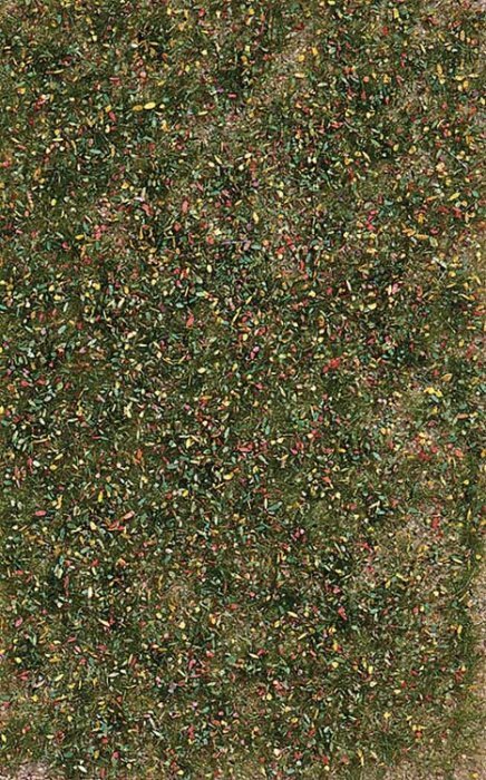 Grass Tuft Sheet -- Late Summer Weed Tufts 3/16` .4cm Tall, 5-7/16 x 3-7/16` 13.8 x 8., All Scales, Busch Gmbh & Co Kg 3543