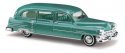 1952 Cadillac Station Wagon - Assembled -- Metallic Green, HO, Busch Gmbh & Co Kg 43483