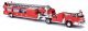 1968 American-LaFrance Fire Hook and Ladder Truck with Open Cab - Assembled -- Fire Departmen, HO, Busch Gmbh & Co Kg 46031