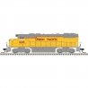 EMD GP38-2 Low Nose - Sound and DCC - Master Gold -- Union Pacific 842 (Armour Yellow, gray, red, Baby Wings), N, Atlas Model Ra