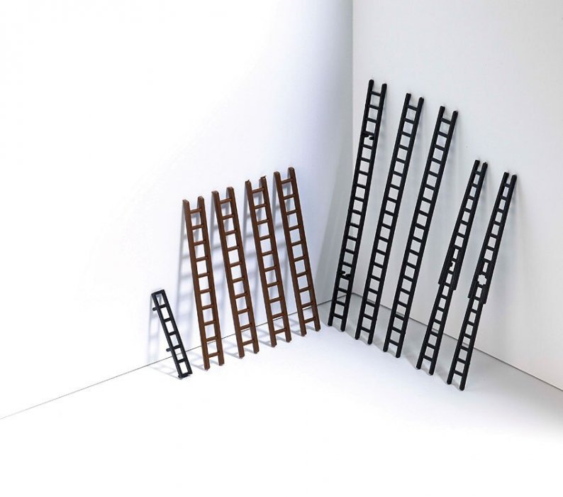 Ladders -- pkg(10), HO, Busch Gmbh & Co Kg 7786