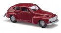 1958 Volvo 544 Station Wagon - Economy - Assembled -- Red, HO, Busch Gmbh & Co Kg 89109
