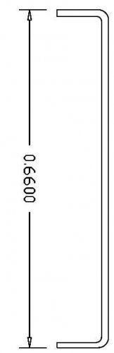Grabs for EMD FT & F Unit Diesels pkg(12 .012′ Wire) -- Side Door, HO, Cal Scale 502
