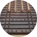 25` Bridge Tie Sections -- 8 Sections & 4 25` Stringers for Code 100 w/Skip Tie Code 83 Guard Rai, HO, Central Valley 19018