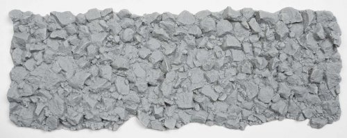 Flexible Textured Freight Car Load Sheets -- Stone Rip Rap - Large 11-1/2 x 4′ 29.2 x 10.1cm, HO, Chooch Enterprises 8600