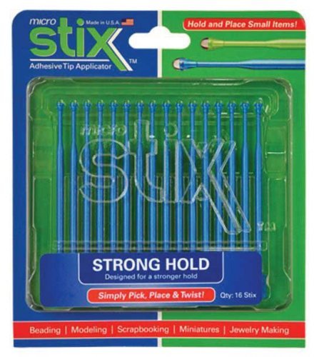 Sticky Micro Stix - Strong Hold -- 16 Pack, All Scales, Profile Accessories Inc. 2716B
