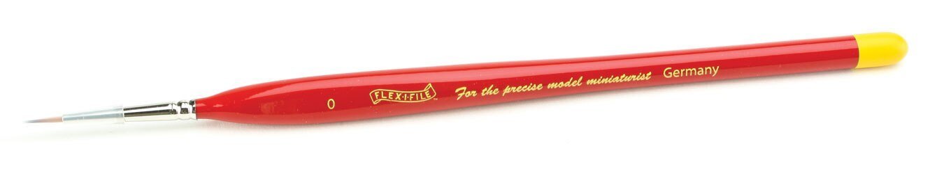 Precision Paint Brush - Flex-I-File(R) -- 0, All Scales, Profile Accessories Inc. BR0