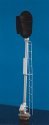 Union Switch & Signal Block Signal - Assembled -- 3 Aspect w/Snow Shield, HO, Details West 940