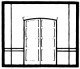 Modular Building System(TM) -- Street Level Wall Sections w/Freight Door - Kit, HO, Design Preservation Models 30102