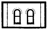 Modular Building System(TM) -- One-Story Wall Sections w/Arched Windows - Kit, HO, Design Preservation Models 30112