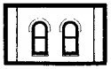 Modular Building System(TM) -- One-Story Wall Sections w/Arched Windows - Kit, HO, Design Preservation Models 30112