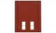 Modular Building System(TM) -- Two-Story Wall Sections w/2 1st Floor Rectangular Wind, HO, Design Preservation Models 30137