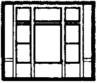 Modular Building System(TM) -- Street Level Wall Sections w/Victorian Window - Kit, HO, Design Preservation Models 30142