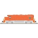 EMD GP38-2 Low Nose - Sound and DCC - Master Gold -- Elgin, Joliet & Eastern 703 (orange, silver, green J Ball Logo), N, Atlas M