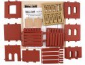 Modular Building System(TM) -- 3-in-1 Industrial Building Kit - 8-1/2 x 6′ 21.5 x 15, HO, Design Preservation Models 35100