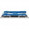 GE U23B - Sound and DCC - Master Gold -- Conrail Express RBMN 2395 (blue, white), N, Atlas Model Railroad Co. 40006256