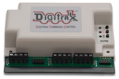 BXP88 8-Zone Detector/Transponder, All Scales, Digitrax BXP88