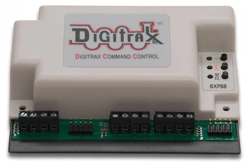 BXP88 8-Zone Detector/Transponder, All Scales, Digitrax BXP88