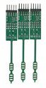 Plug′N Play Signal Mast Base Kit -- pkg(3), HO, Digitrax SMBK